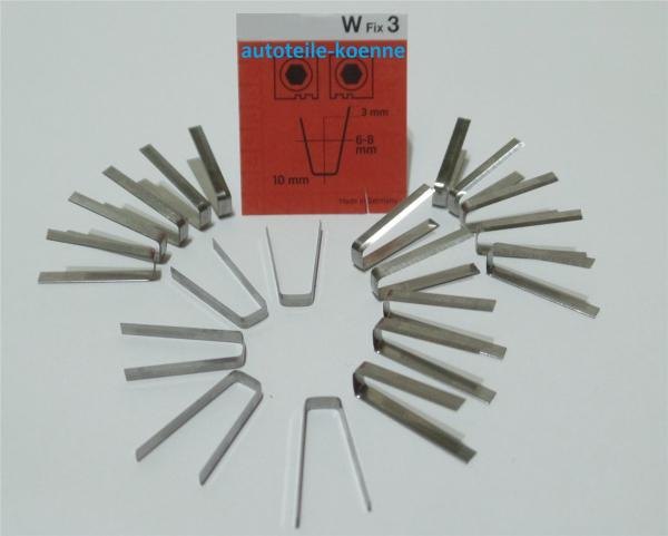20x Profilschneidemesser 6-8mm W Fix 3 Rubber Cut Rillfit Rillcut Messer