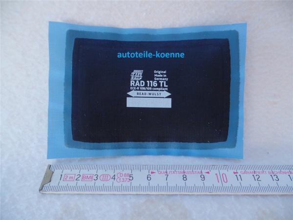 RAD-PFLASTER 116 TL PKW Rema TIP TOP Reparaturpflaster Reparatur Radialreifen