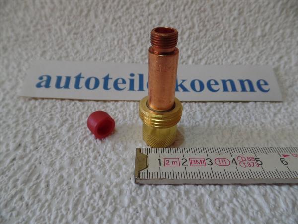 Gaslinse für WIG Brenner Typ 17/ 18/ 26 45V24 Ø 1,0mm Länge 48,5 mm