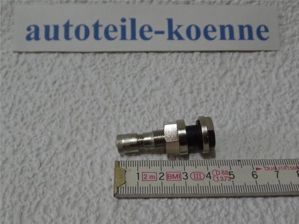 LKW Metallventil Länge 40MS für Alcoaräder Ø 9,7mm Premium Linie vernickelt