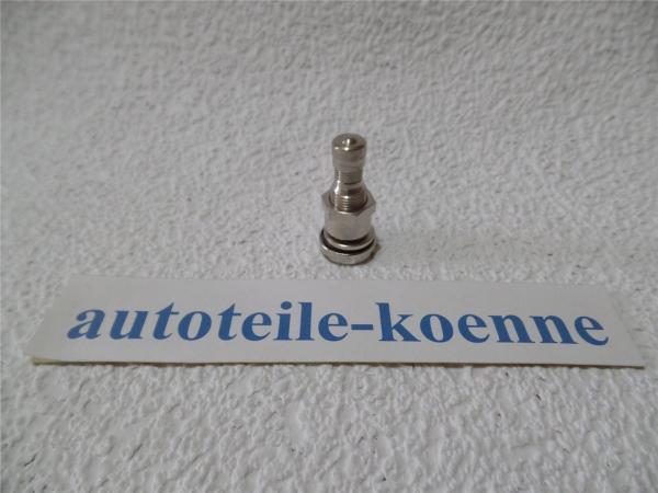 LKW Metallventil Länge 36MS für Aluräder Loch Ø 11,3mm Premium Linie vernickelt
