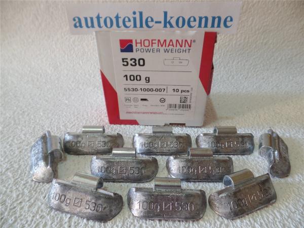 10x 100g Auswuchtgewichte Hofmann Typ 530 Blei LKW Schlaggewichte Stahlfelgen