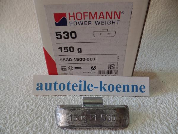 150g Auswuchtgewicht Hofmann Typ 530 Blei LKW Schlaggewicht für Stahlfelgen