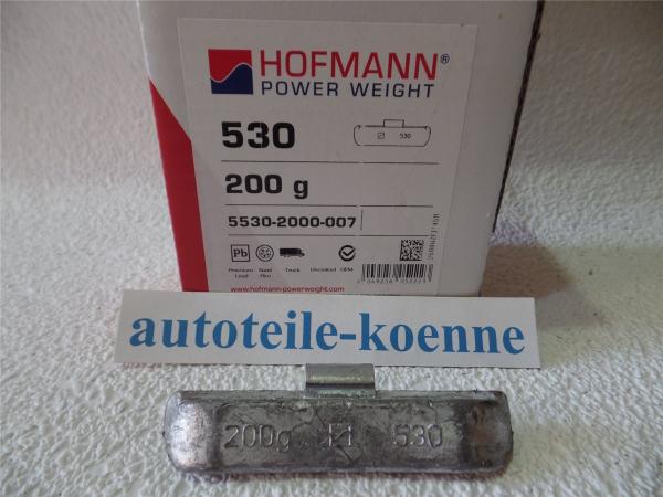 200g Auswuchtgewicht Hofmann Typ 530 Blei LKW Schlaggewicht für Stahlfelgen