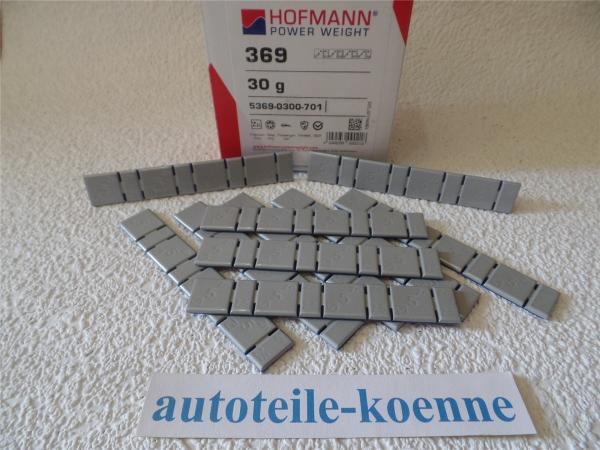 10x 30g Kleberiegel Klebegewicht Hofmann Typ 369 extra dünn nur 2,8mm OEM Zink