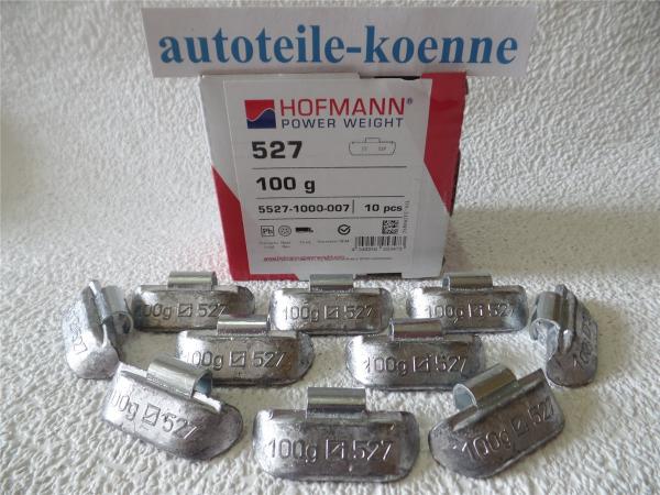 10x 100g Auswuchtgewichte Hofmann Typ 527 Blei LKW Schlaggewichte Stahlfelgen
