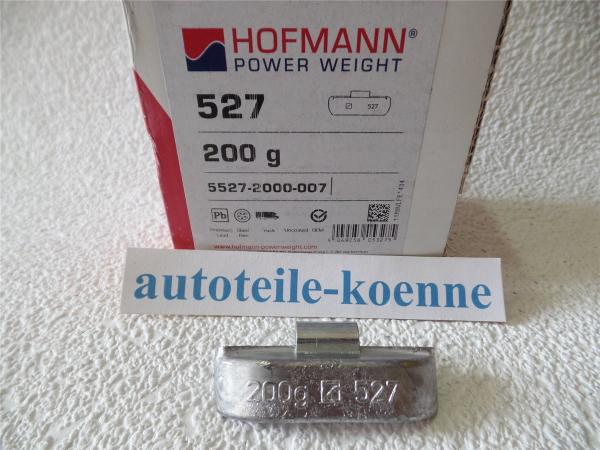 200g Auswuchtgewicht Hofmann Typ 527 Blei LKW Schlaggewicht für Stahlfelgen