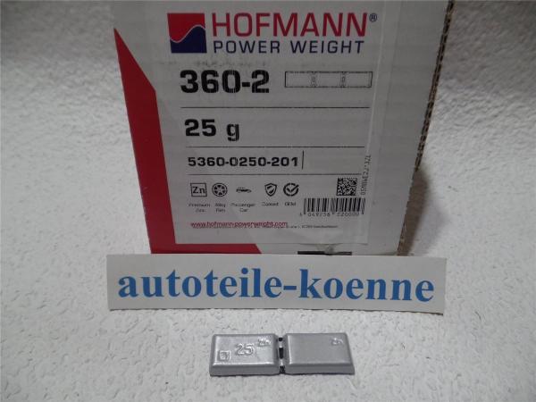 1x 25g Klebegewicht Hofmann Typ 360 Zink beschichtet Auswuchtgewicht OEM Linie