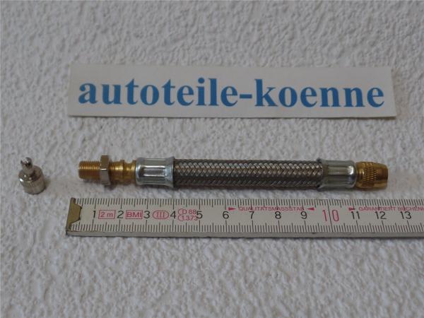 Flexible Ventilverlängerung 125mm Stahlflex Ventil Verlängerung LKW Bus