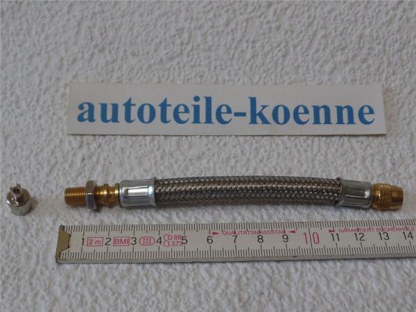 Flexible Ventilverlängerung 140mm Stahlflex Ventil Verlängerung LKW Bus