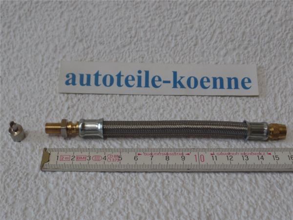 Flexible Ventilverlängerung 160mm Stahlflex Ventil Verlängerung LKW Bus