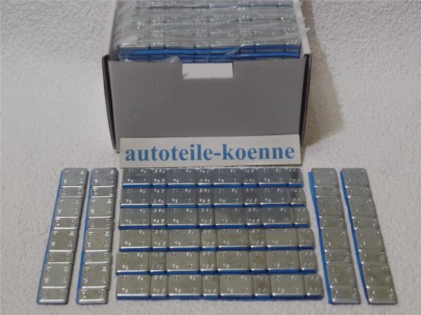 100x Klebegewicht 60g Stahl verzinkt Auswuchtgewicht Kleberiegel ECO2