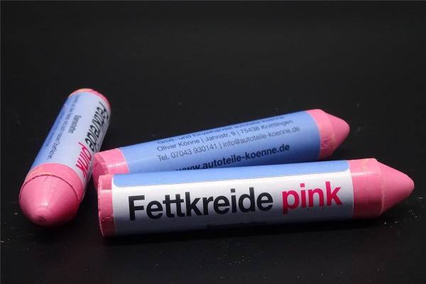 3x Fettsignierkreide pink Reifen Kreide Marker Reifenkreide Fettkreide 17,5mm