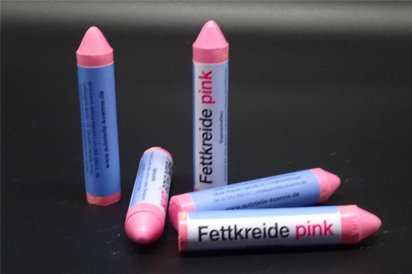 5x Fettsignierkreide pink Reifen Kreide Marker Reifenkreide Fettkreide 17,5mm
