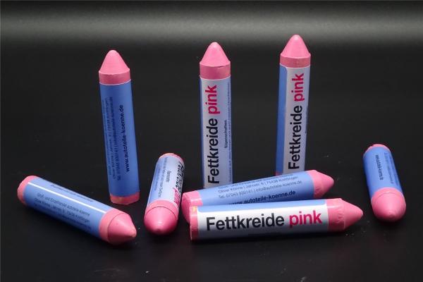 8x Fettsignierkreide pink Reifen Kreide Marker Reifenkreide Fettkreide 17,5mm
