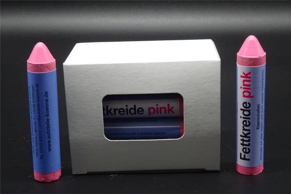 12x Fettsignierkreide pink Reifen Kreide Marker Reifenkreide Fettkreide 17,5mm