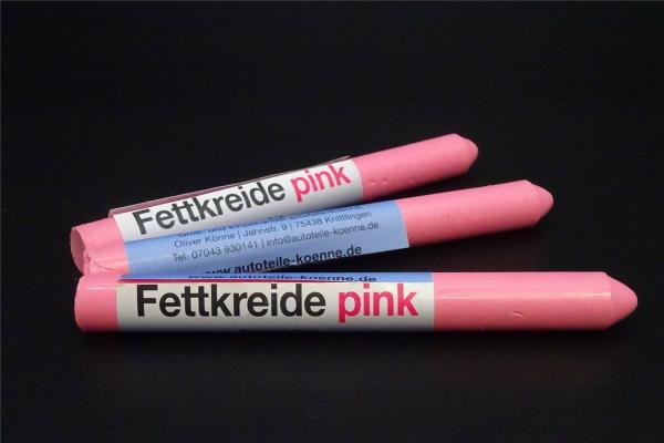 3x Fettsignierkreide pink Reifen Kreide Marker Reifenkreide Fettkreide 12,5mm
