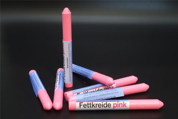 7x Fettsignierkreide pink Reifen Kreide Marker Reifenkreide Fettkreide 12,5mm