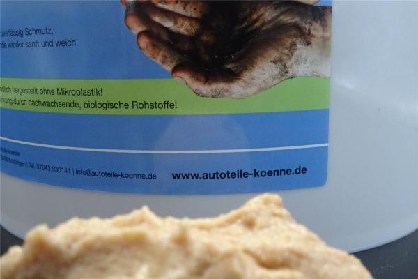 1Liter Profi Handwaschpaste Handreiniger KFZ Handreinigung mit Doppelwirkung !!