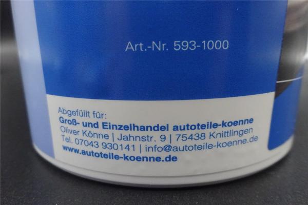 1 Liter unsichtbarer Handschuh Hautschutzcreme Hautschutz abwaschbar silikonfrei