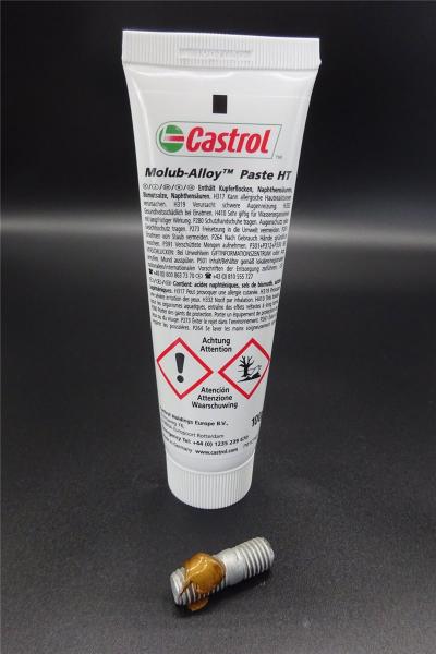 100g Tube Castrol Hochtemperatur Kupferpaste HT,guter Korrosionsschutz