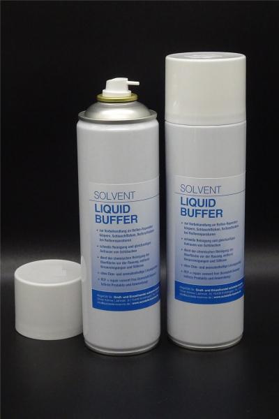 2x 500ml Spray LIQUID BUFFER Gummi Schlauch Latex Reiniger + Aufrauer