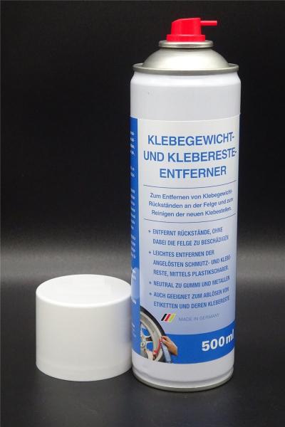 500ml Kleberesteentferner bei Alufelgen Klebegewichte Klebereste Entferner