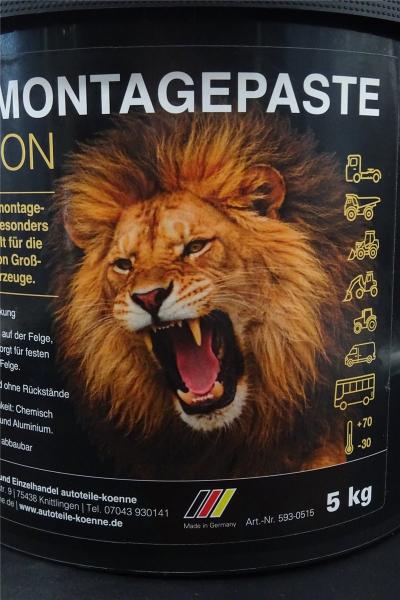 5Kg Original TYPAX-LION LKW Reifen Montagepaste Montagefett Reifenmontagepaste