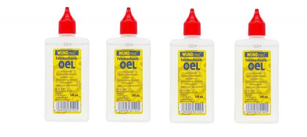 4x 100ml Haushaltsöl Nähmaschinenöl Schmieröl Universalöl Maschinenöl Öler