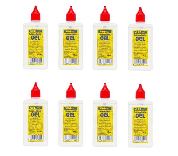 8x 100ml Haushaltsöl Nähmaschinenöl Schmieröl Universalöl Maschinenöl Öler