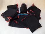 100x Radschrauben Muttern Sack Beutel Schraubenbeutel Schraubensäckchen schwarz